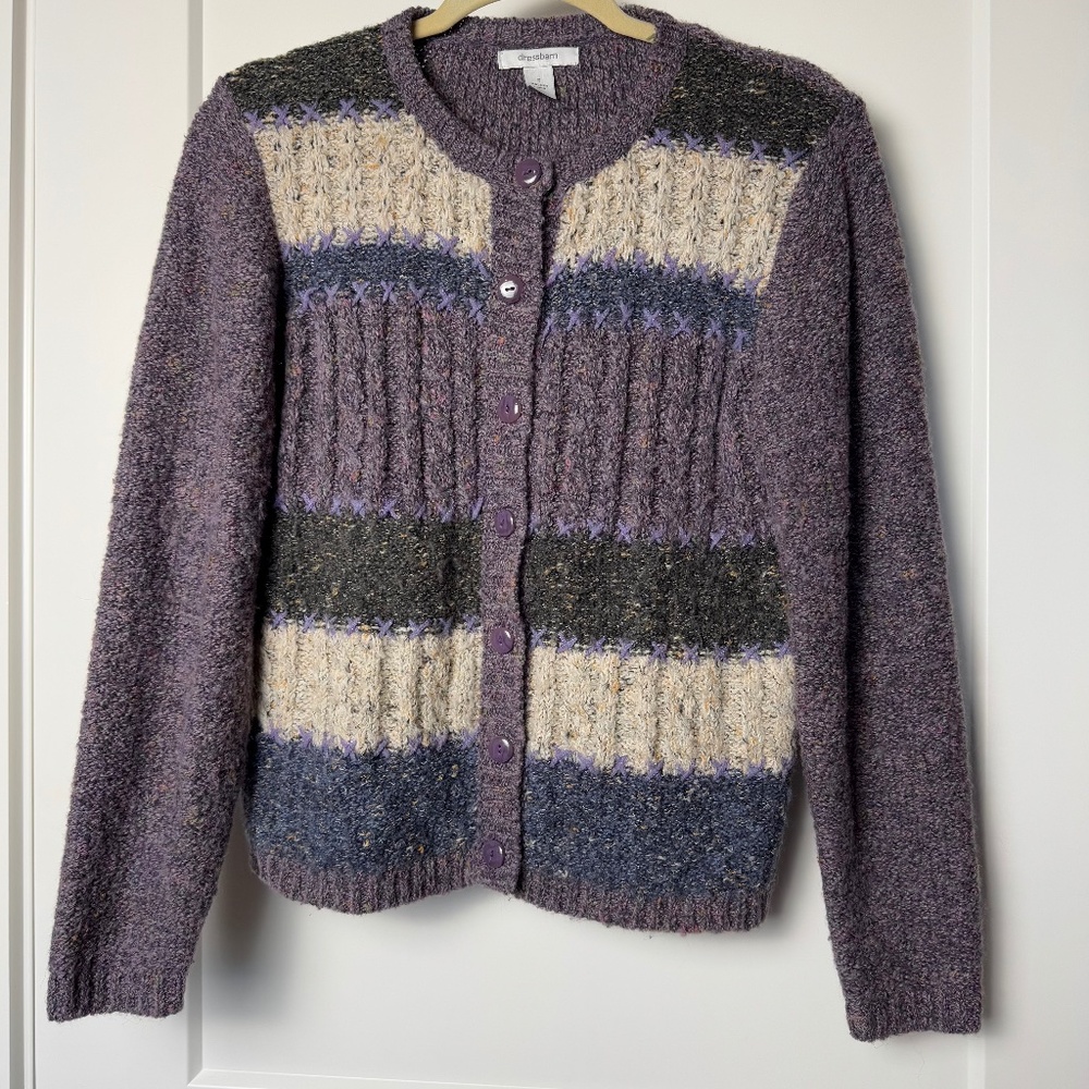 Dressbarn sweater cardigan